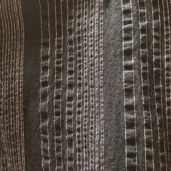 🏵Mens vintage retro Black Beverly Hills Polo button up SS shirt - Picture 4 of 4